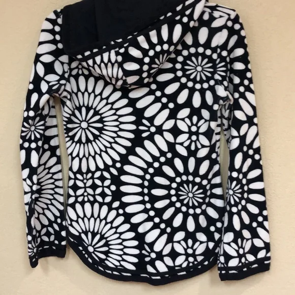 Tory Burch womans Wanda Towel Material Hooded Tunic Top Coverup V-neck size XS - Picture 6 of 8